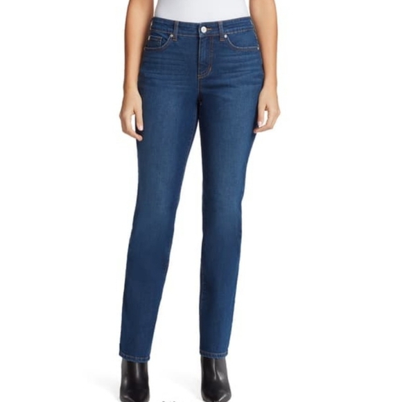 Bandolino Mandie Straight Leg Jeans Athens wash Size 12 - Picture 1 of 15